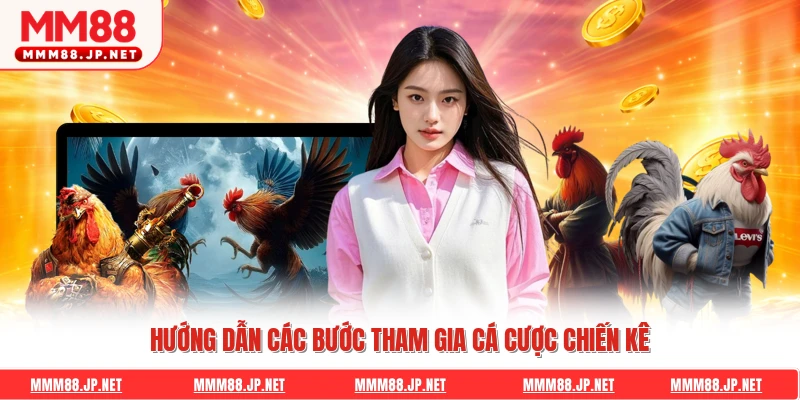 Hướng dẫn các bước tham gia cá cược chiến kê
